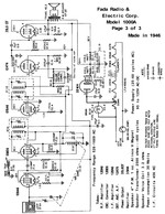 Fada 1000A Schematic Page 3