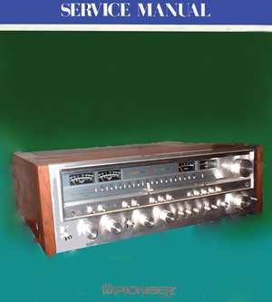 Service Manual-Anleitung für Pioneer SX-750 