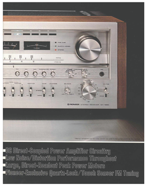 Service Manual-Anleitung für Pioneer SX-980 